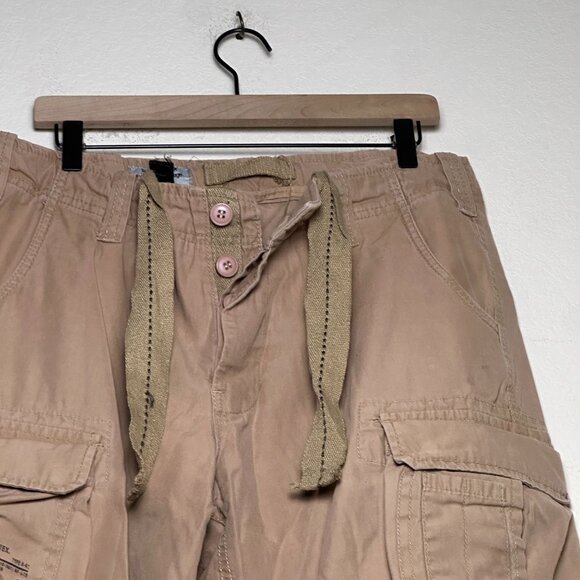Surplus Tex Airborne Tan Khaki Cargo Pant Men 32x29 Utility Gorp Hike Military - Picture 4 of 14